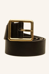 Squared Belt Black/Gold